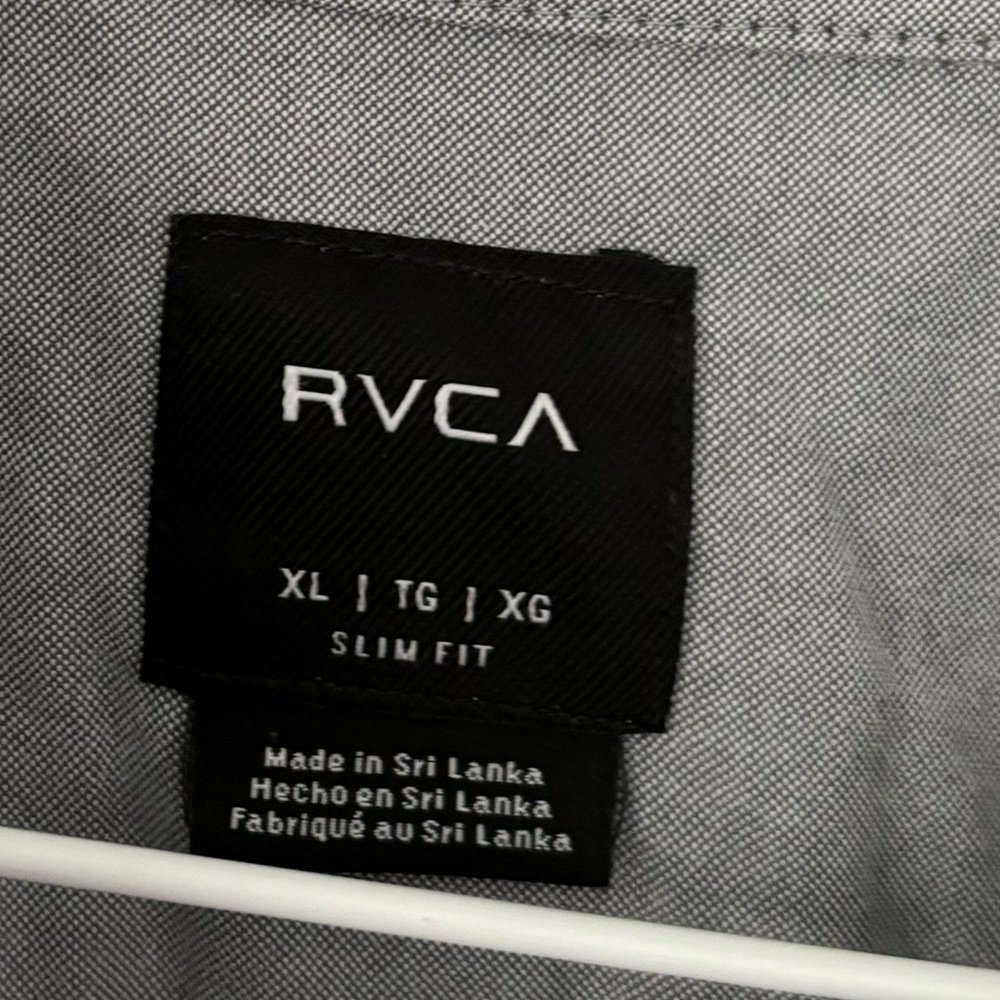 RVCA that’ll do slim fit long sleeve shirt - Picture 4 of 4